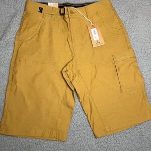 prAna Men's Stretch Zion Short II Embark Brown Size 28X12" inseam